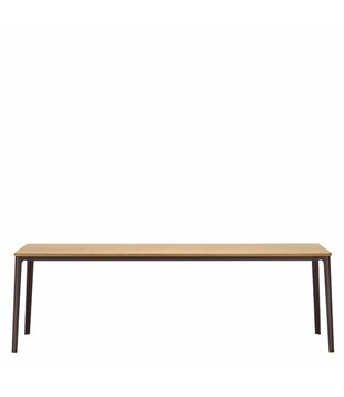 Plate Eettafel massief eiken 220 x 100