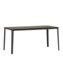 Vitra Plate Dining Table solid dark oak, basic dark
