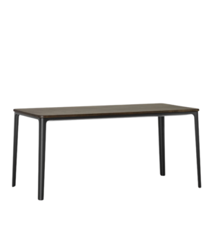 Vitra - Plate Dining Table solid dark oak 200 x 90