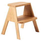 Hay Butler Step Ladder oiled solid oak