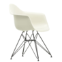 Vitra Eames DAR Plastic Stoel met arm, basic dark onderstel