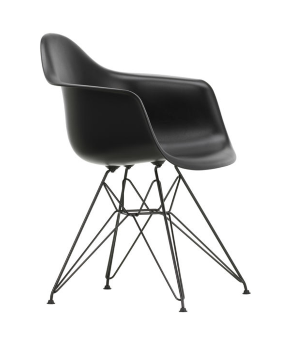 Vitra  Vitra Eames DAR Plastic Armchair, basic dark base