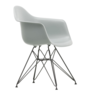 Vitra Eames DAR Plastic Stoel met arm, basic dark onderstel