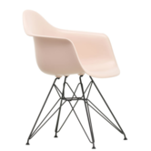 Vitra Eames DAR plastic Armstoel,  basic dark onderstel