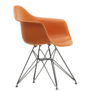 Vitra Eames DAR plastic Armstoel,  basic dark onderstel