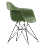 Vitra Eames DAR plastic Armstoel,  basic dark onderstel