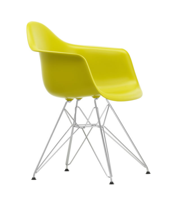 Vitra  Vitra - Eames Plastic Armchair RE DAR draadonderstel chroom