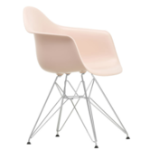 Vitra Eames DAR plastic armstoel, chrome onderstel