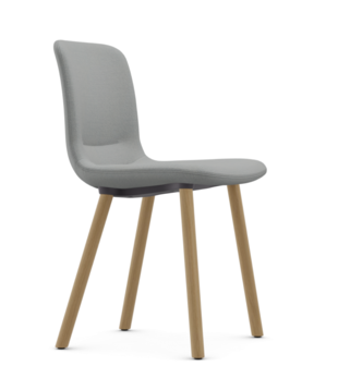 Vitra - Hal Soft Wood chair, base natural oak
