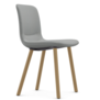 Vitra - Hal soft wood chair oak base