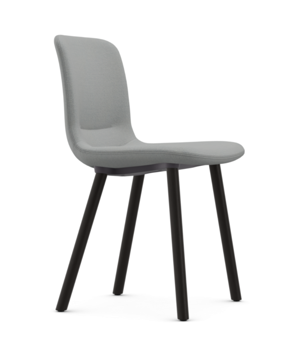 Vitra  Vitra - Hal soft wood chair dark oak base