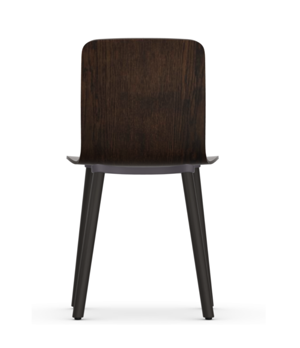 Vitra  Vitra - Hal Ply Wood Side Chair, naturel eiken poten