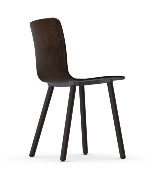 Vitra  Vitra - Hal Ply Wood Side Chair, natural oak legs