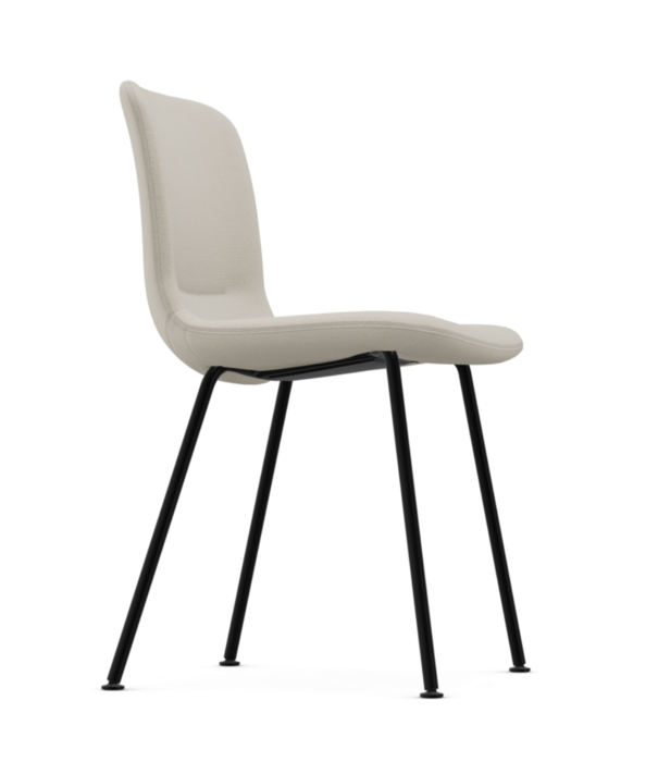 Vitra  Vitra  Hal Soft Tube Side Chair upholstered, black base