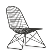 Vitra Eames Wire Chair LKR lounge stoel basic dark