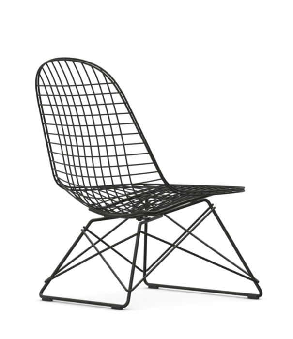 Vitra  Vitra - Wire Chair LKR lounge chair Basic Dark