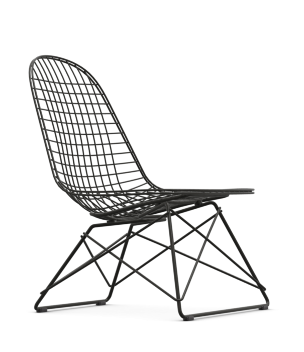 Vitra  Vitra - Wire Chair LKR lounge chair Basic Dark