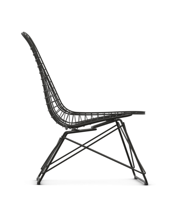 Vitra  Vitra Eames Wire Chair LKR lounge stoel basic dark