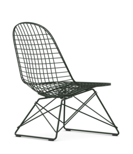 Vitra - Wire Chair LKR lounge stoel, Dark Green