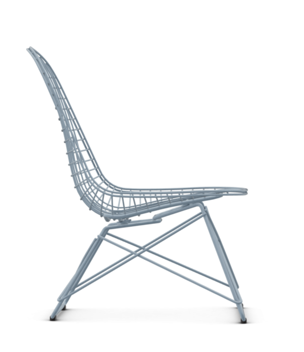 Vitra  Vitra - Wire Chair LKR lounge chair Sky blue