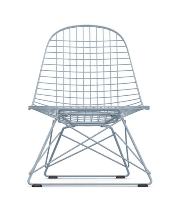 Vitra  Vitra - Wire Chair LKR lounge chair Sky blue