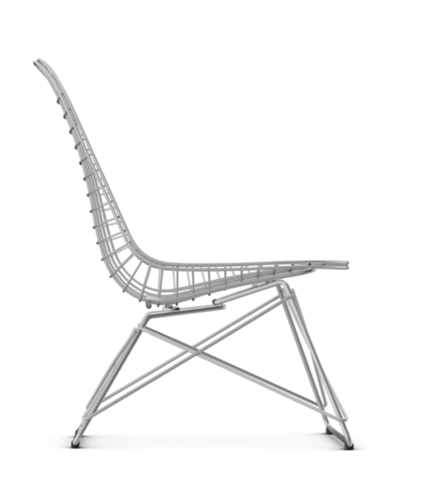Vitra  Vitra Eames Wire Chair LKR lounge stoel chrome