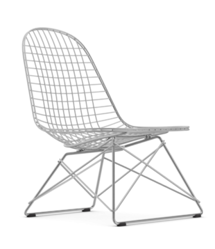 Vitra Eames Wire Chair LKR lounge chair chrome