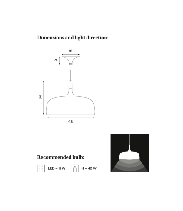 Northern  Northern - Acorn Hanglamp