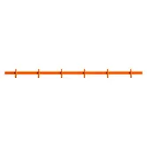 String - Relief hook rail, medium, 82 cm