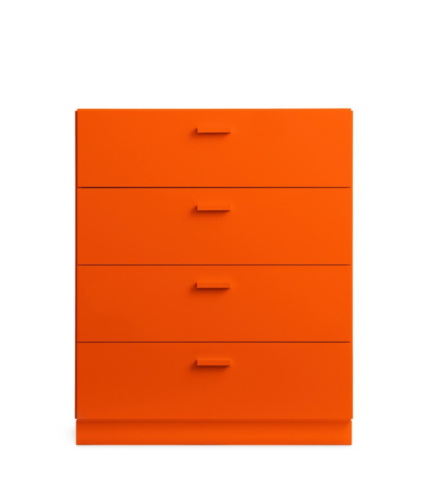 String  Furniture String Relief Wide Chest of drawers with plinth