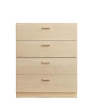 String Furniture Relief Wide Chest of drawers with plinth