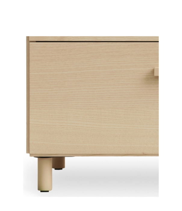 String  Furniture String Relief Wide Chest of drawers with legs