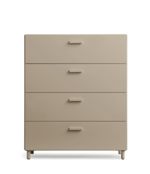 String Furniture Relief Wide Chest of drawers with legs