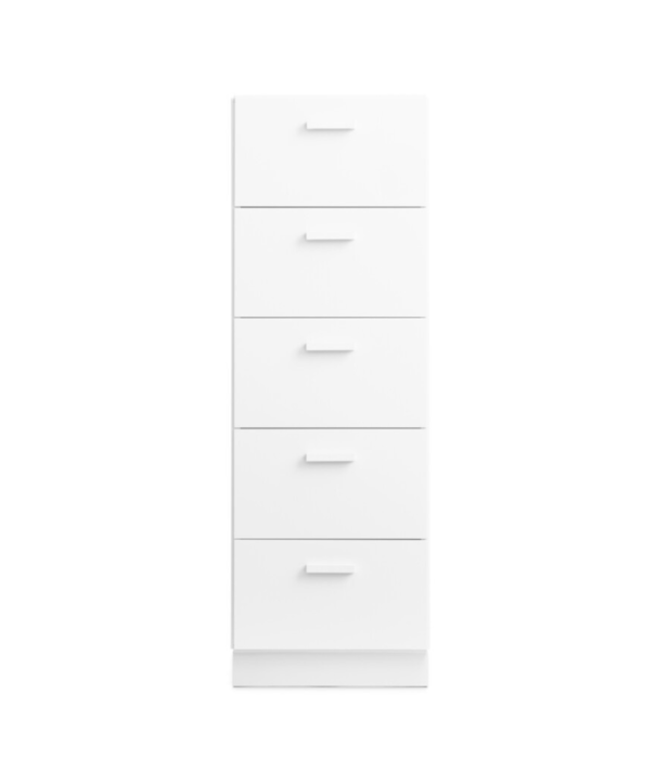 String  Furniture String Relief Tall Chest of drawers with plinth