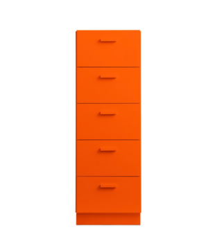 Relief Chest of drawers Tall with plinth