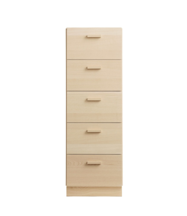 String  Furniture String Relief Tall Chest of drawers with plinth