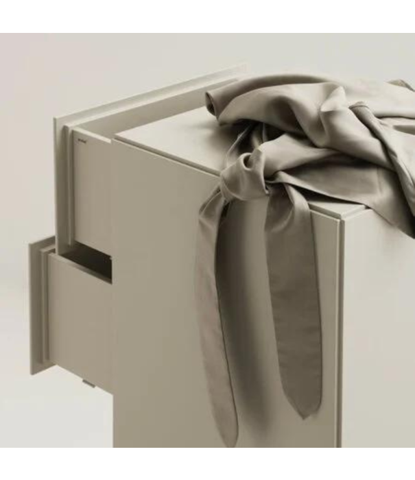 String  Furniture String Relief Tall Chest of drawers with plinth