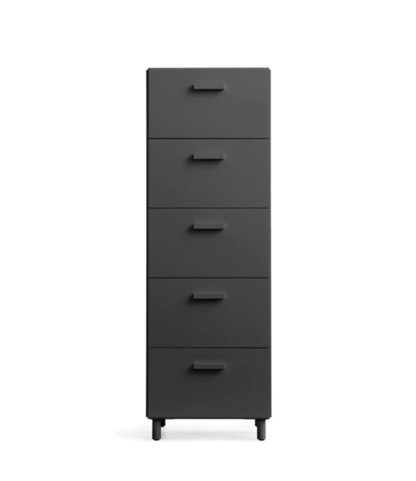 String  Furniture String Relief Tall Chest of drawers with legs