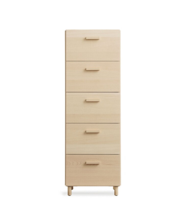 String  String - Relief Chest of drawers, tall on legs