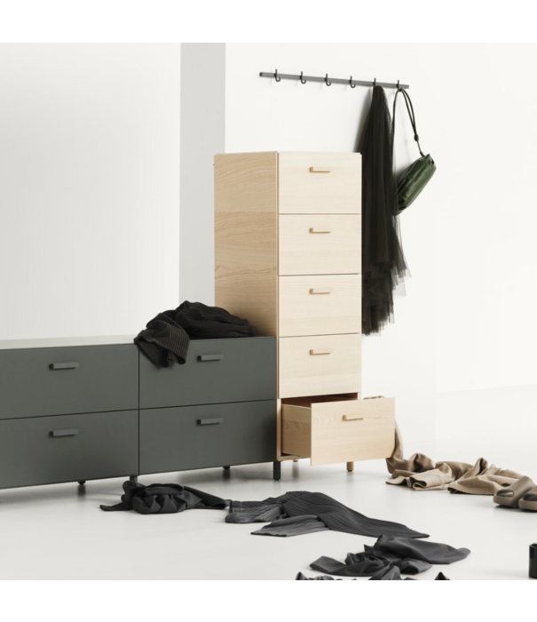 String  Furniture String Relief Low Chest of drawers with plinth