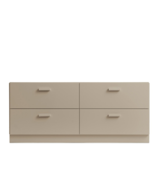 Relief Chest of drawers Low with plinth