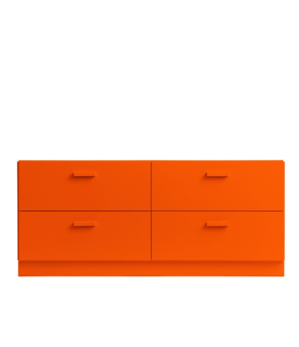 String  Furniture String Relief Low Chest of drawers with plinth
