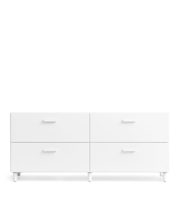 String  Furniture String Relief Low Chest of drawers with legs