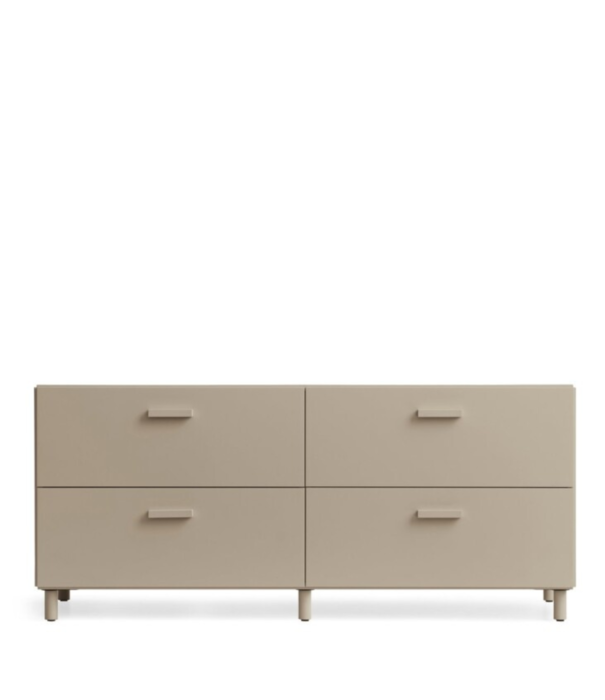 String  Furniture Relief Ladekast Low op poten