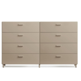 Relief Two Wide Chest of drawers with legs