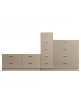 Relief One low, One tall, One Wide Ladekast met plint