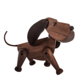 Bobby the dog, walnoot / leer