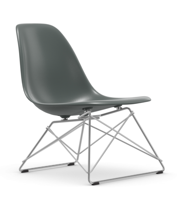 Vitra  Vitra Eames Plastic Side Chair RE LSR lounge, base chrome