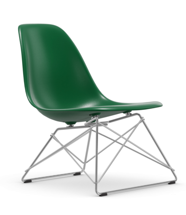 Vitra  Vitra - Eames LSR Plastic lounge chair, chrome base
