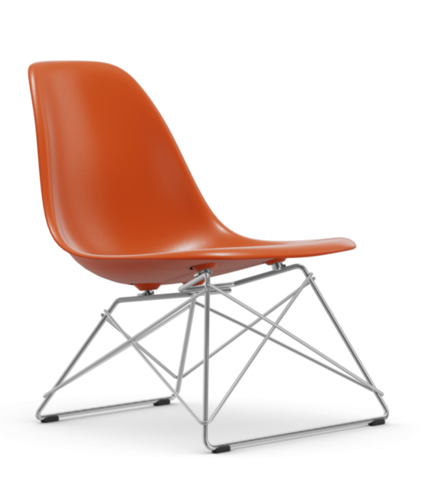 Vitra  Vitra - Eames LSR Plastic lounge chair, chrome base